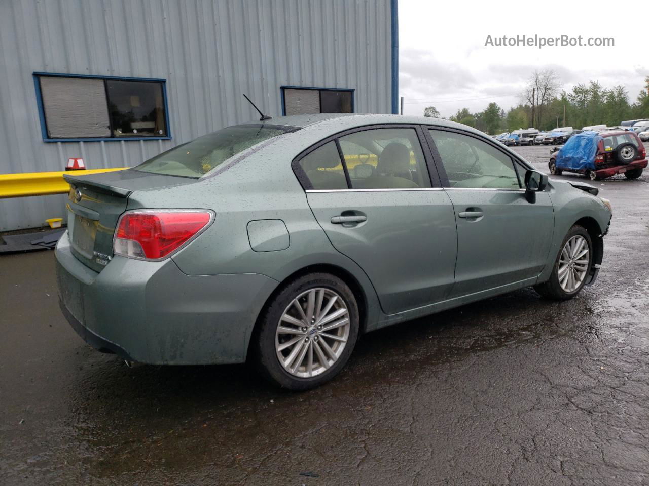 2016 Subaru Impreza Premium Plus Green vin: JF1GJAF60GH019713