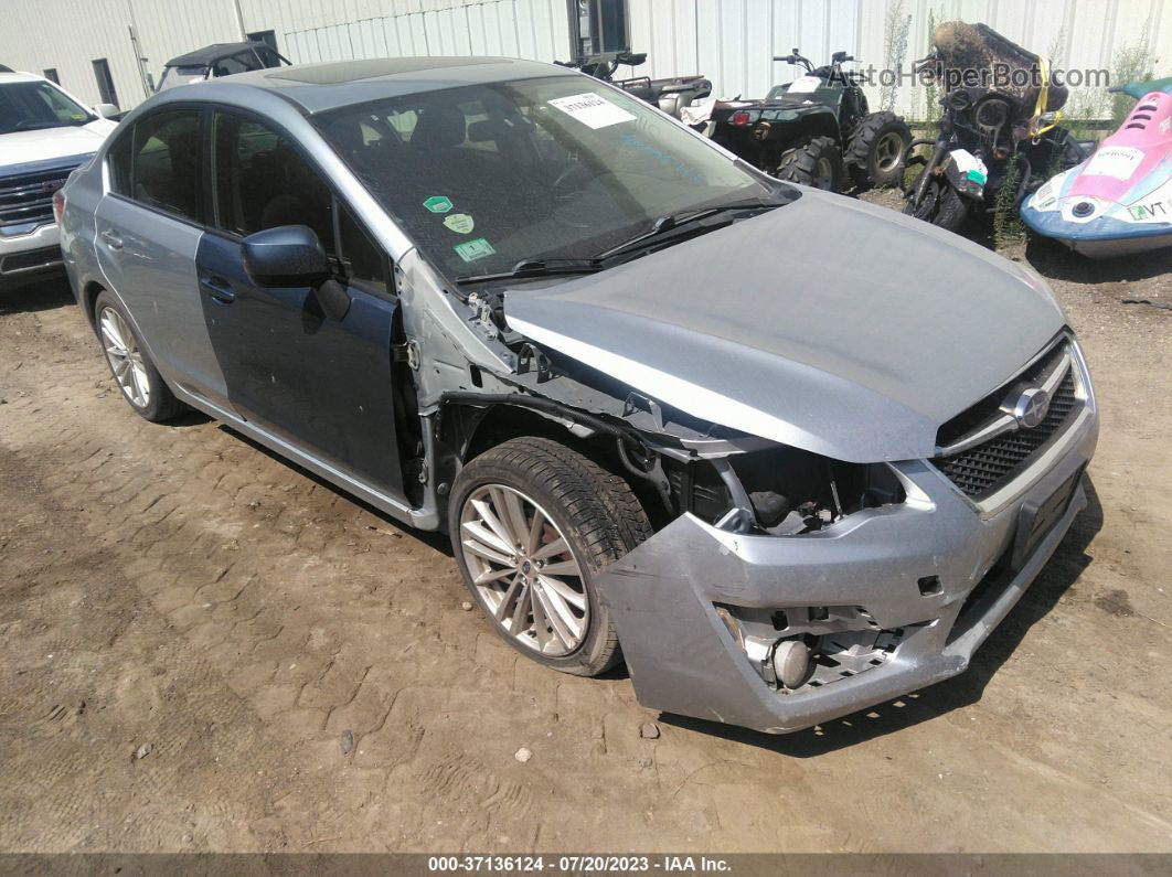 2016 Subaru Impreza Sedan Premium Серебряный vin: JF1GJAF62GH007689