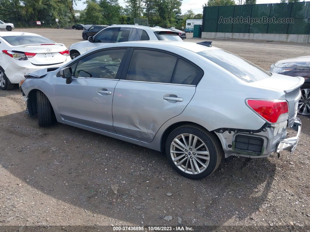 2016 Subaru Impreza Sedan Premium Silver vin: JF1GJAF63GH004770