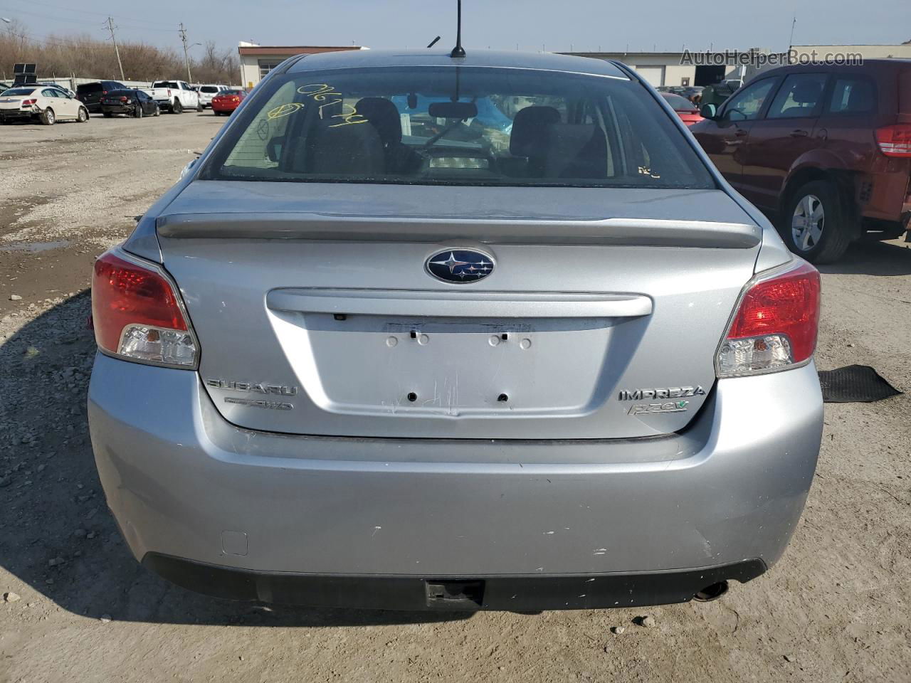 2016 Subaru Impreza Premium Plus Silver vin: JF1GJAF63GH016174