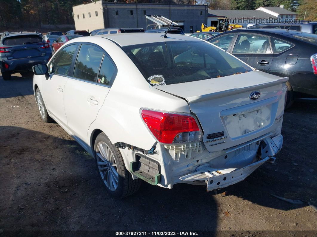 2016 Subaru Impreza Sedan Premium Белый vin: JF1GJAF63GH021875