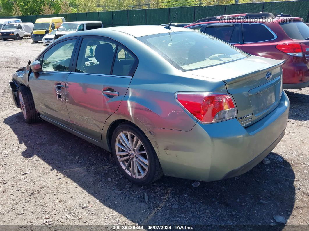 2016 Subaru Impreza 2.0i Premium Green vin: JF1GJAF64GH015311