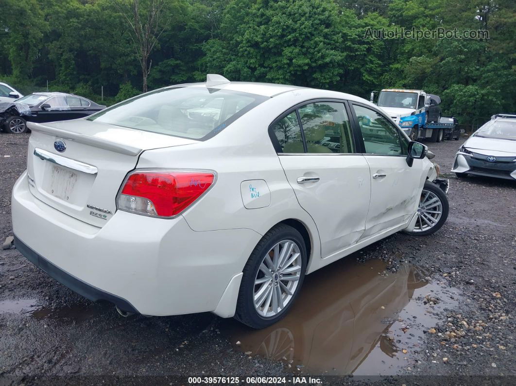 2016 Subaru Impreza 2.0i Limited White vin: JF1GJAK62GH022117