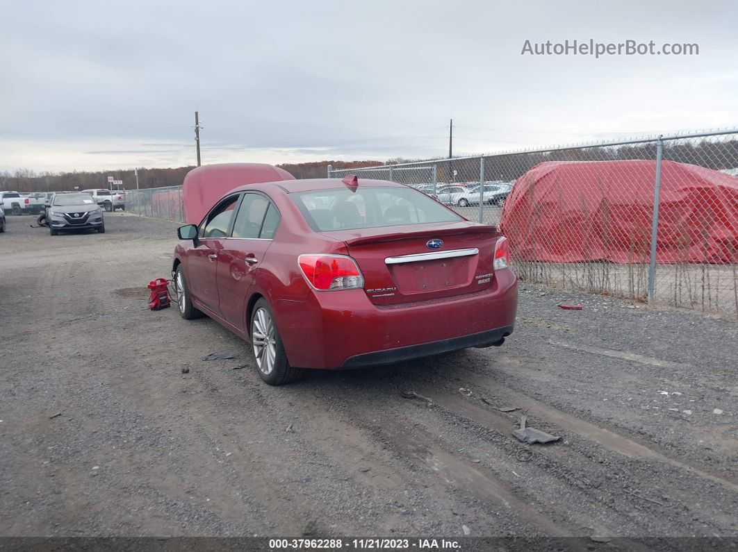 2016 Subaru Impreza 2.0i Limited Red vin: JF1GJAN61GH014425