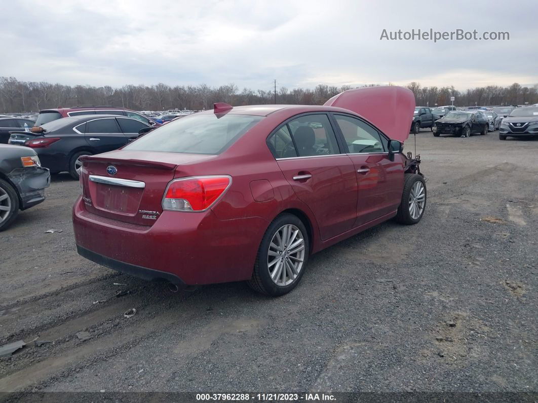 2016 Subaru Impreza 2.0i Limited Red vin: JF1GJAN61GH014425