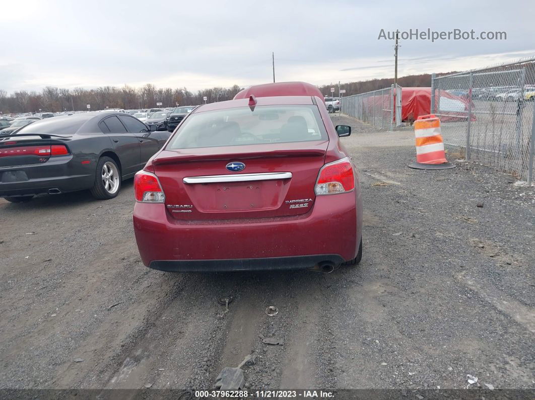 2016 Subaru Impreza 2.0i Limited Red vin: JF1GJAN61GH014425