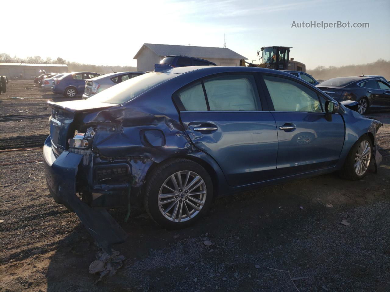 2016 Subaru Impreza Limited Blue vin: JF1GJAN6XGH009515