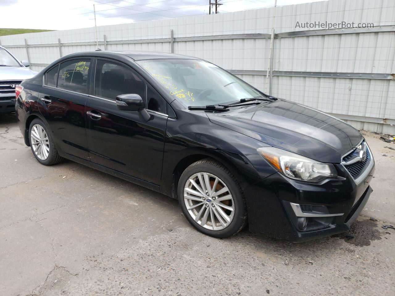 2016 Subaru Impreza Limited Black vin: JF1GJAN6XGH020790