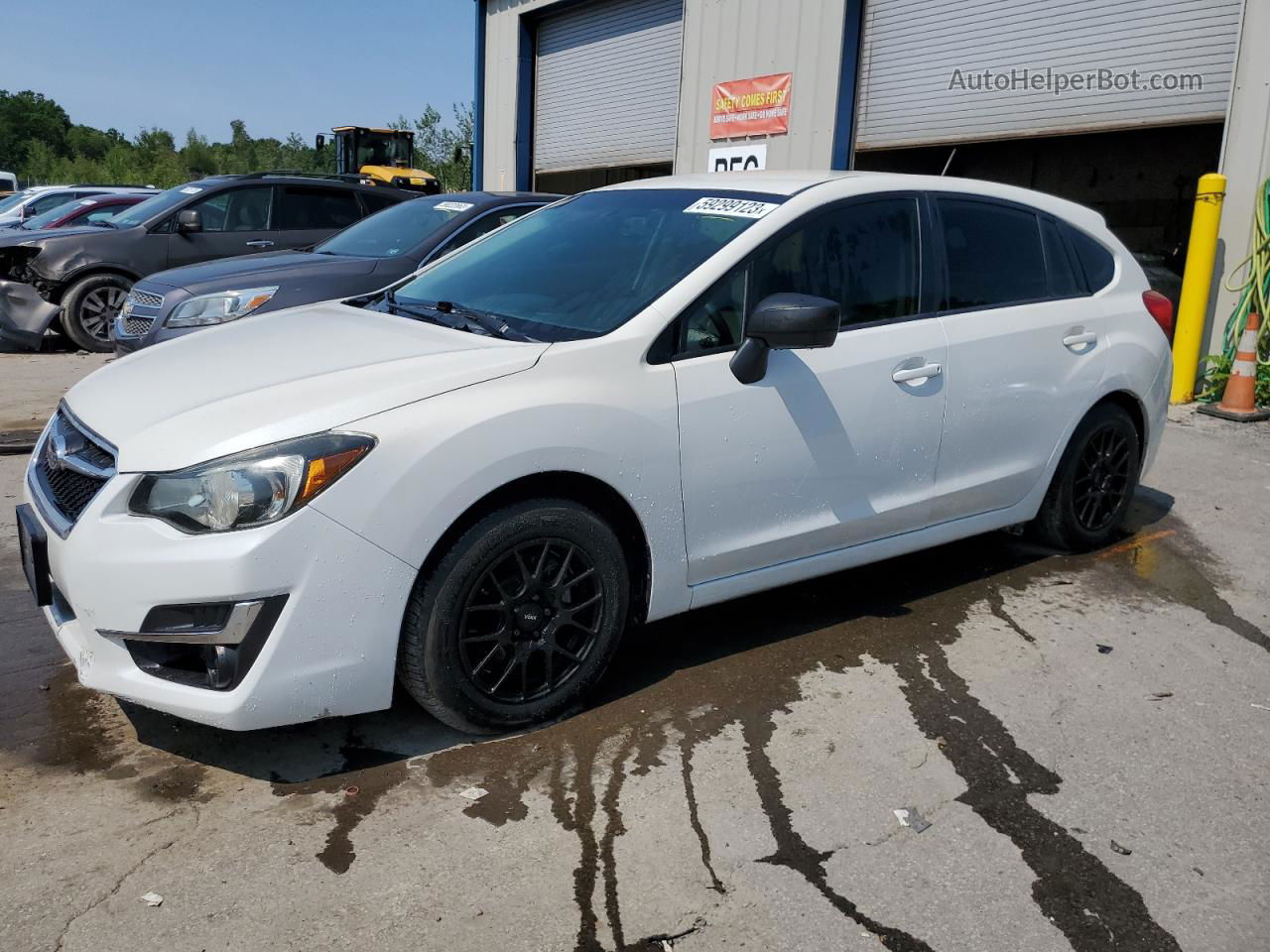 2016 Subaru Impreza White vin: JF1GPAA60G8249306