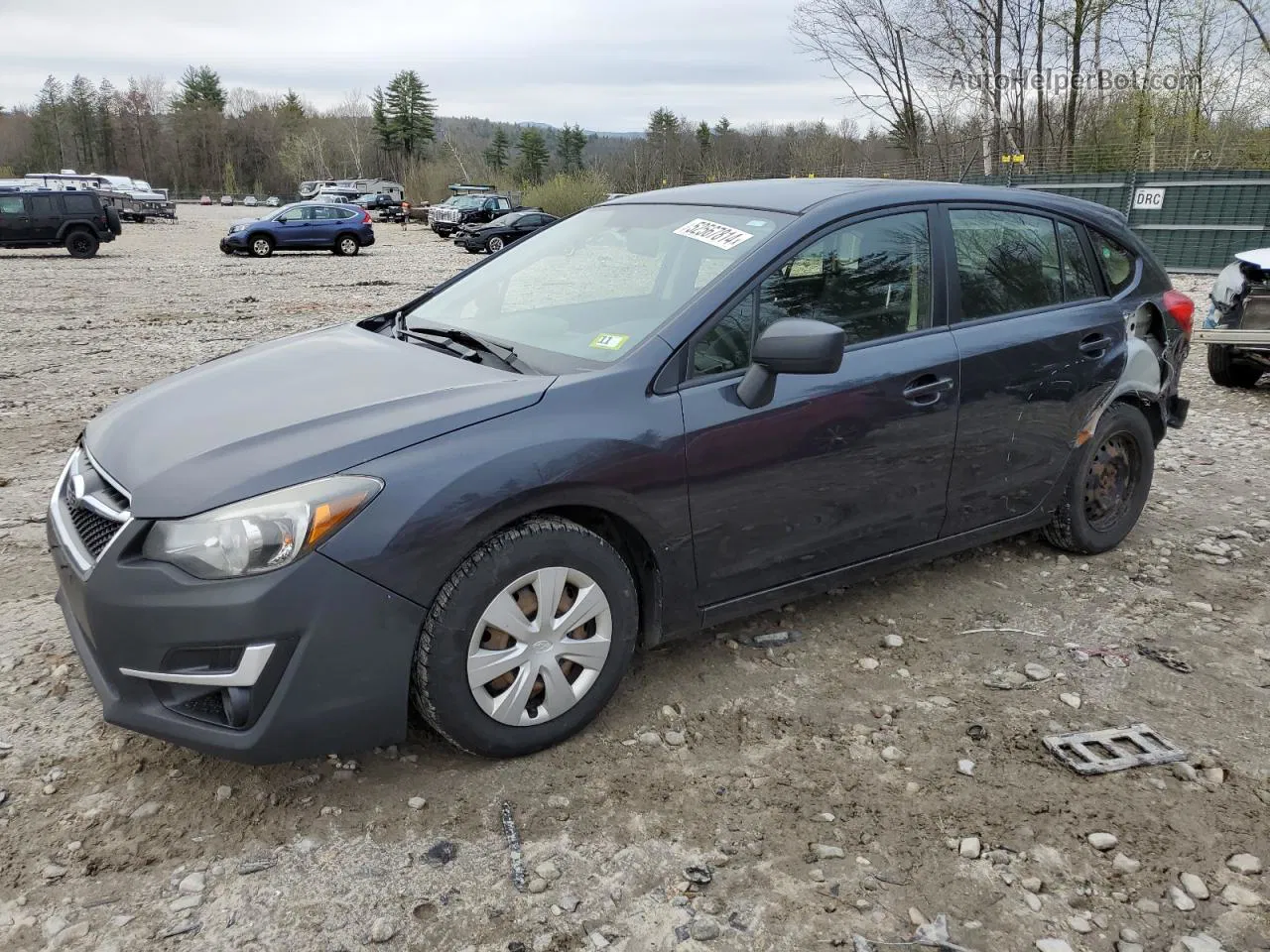 2016 Subaru Impreza  Black vin: JF1GPAA60G9284440