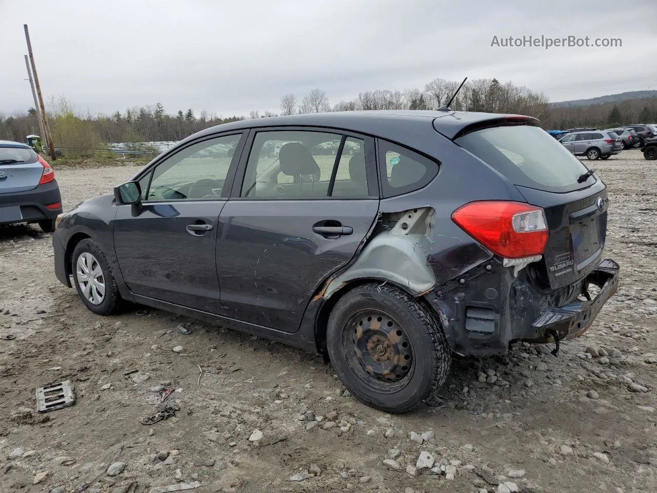 2016 Subaru Impreza  Черный vin: JF1GPAA60G9284440