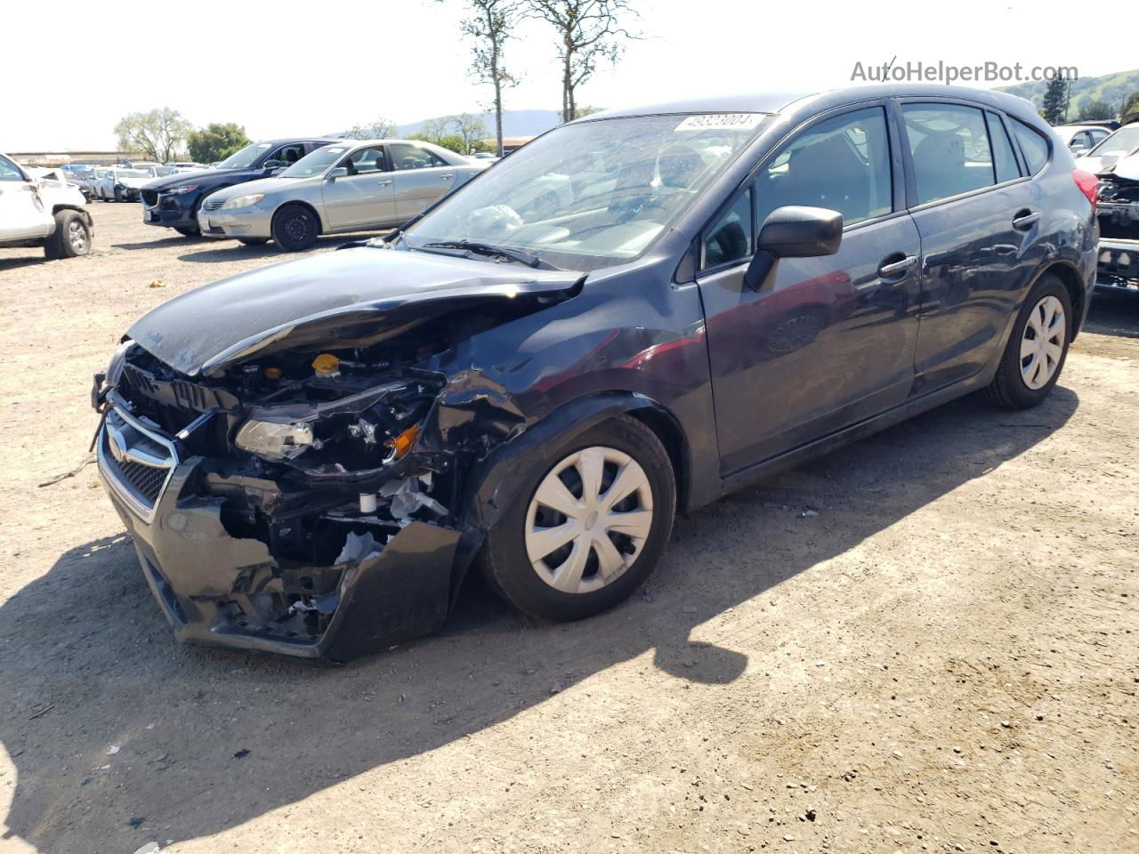 2016 Subaru Impreza  Charcoal vin: JF1GPAA61G8292715