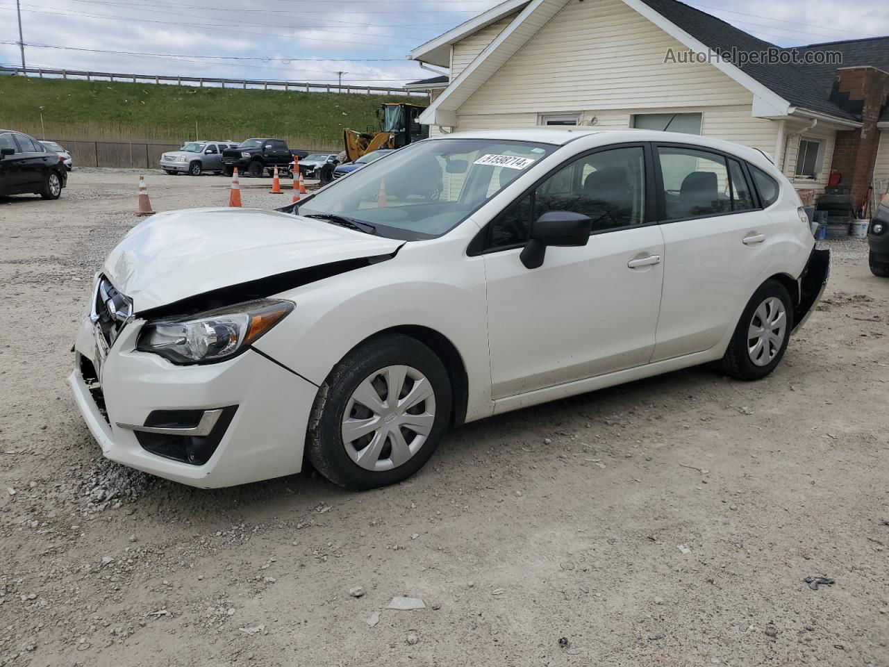 2016 Subaru Impreza  White vin: JF1GPAA62G8219806