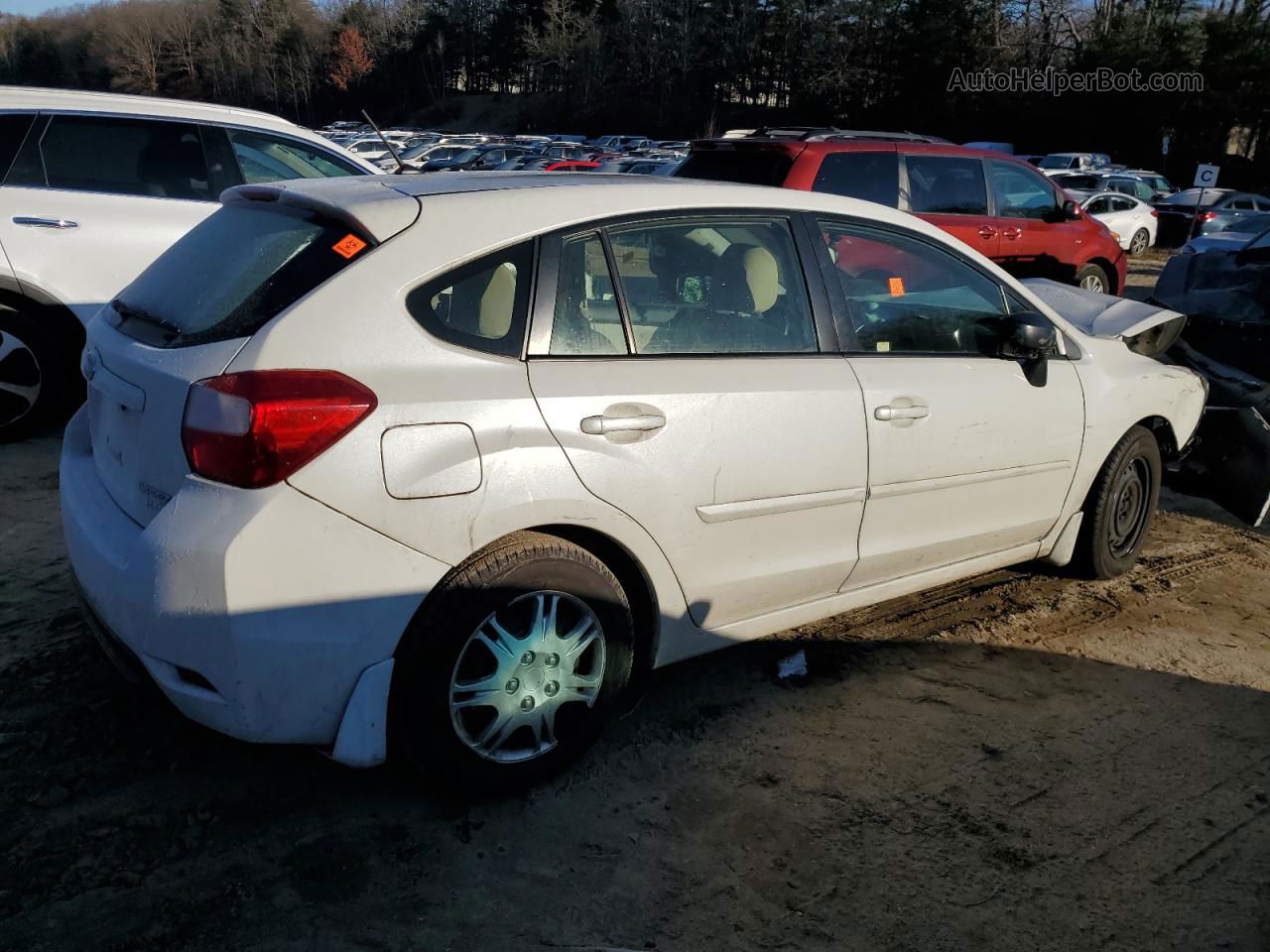 2016 Subaru Impreza  Белый vin: JF1GPAA62G8222902