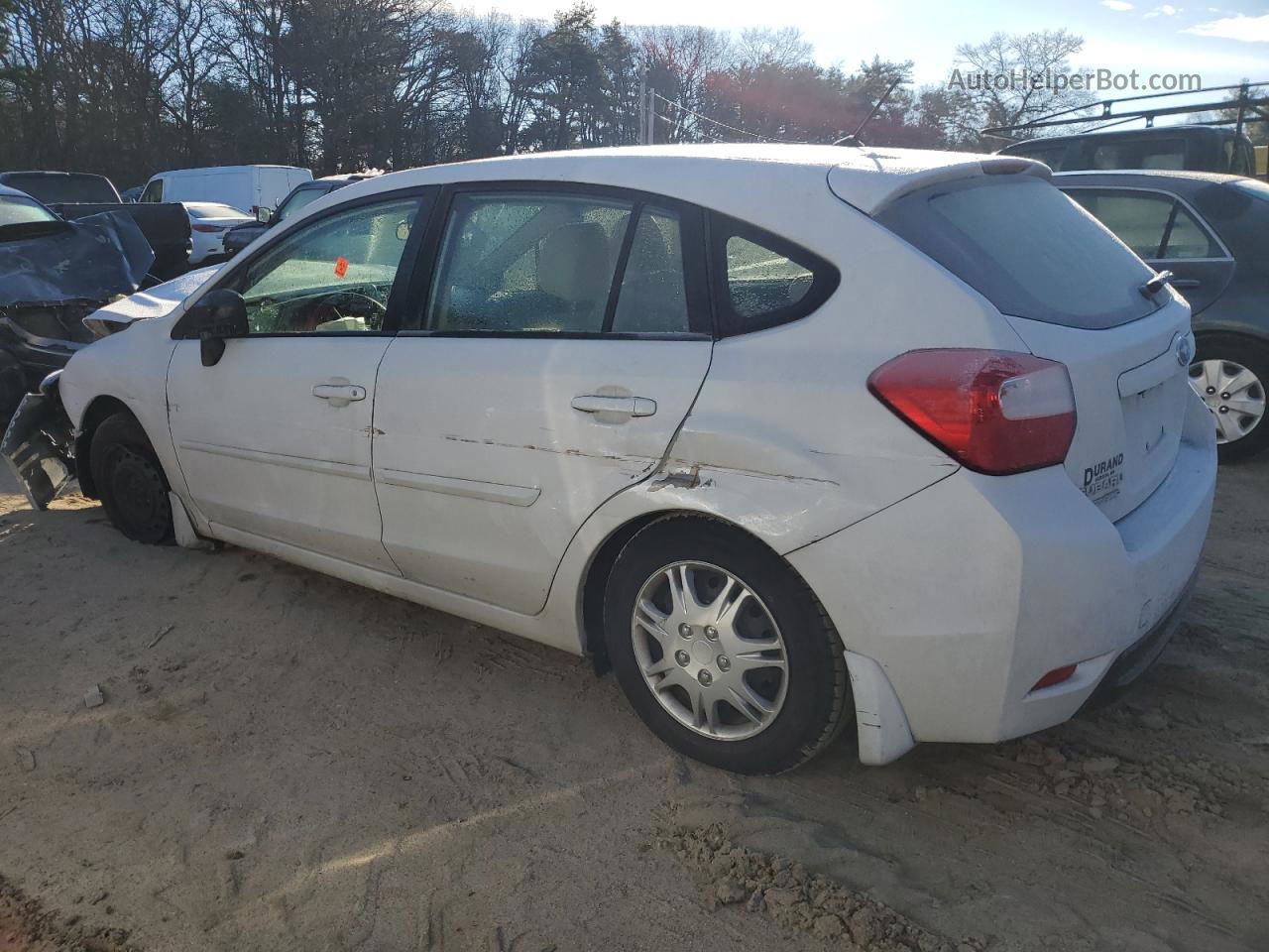 2016 Subaru Impreza  Белый vin: JF1GPAA62G8222902