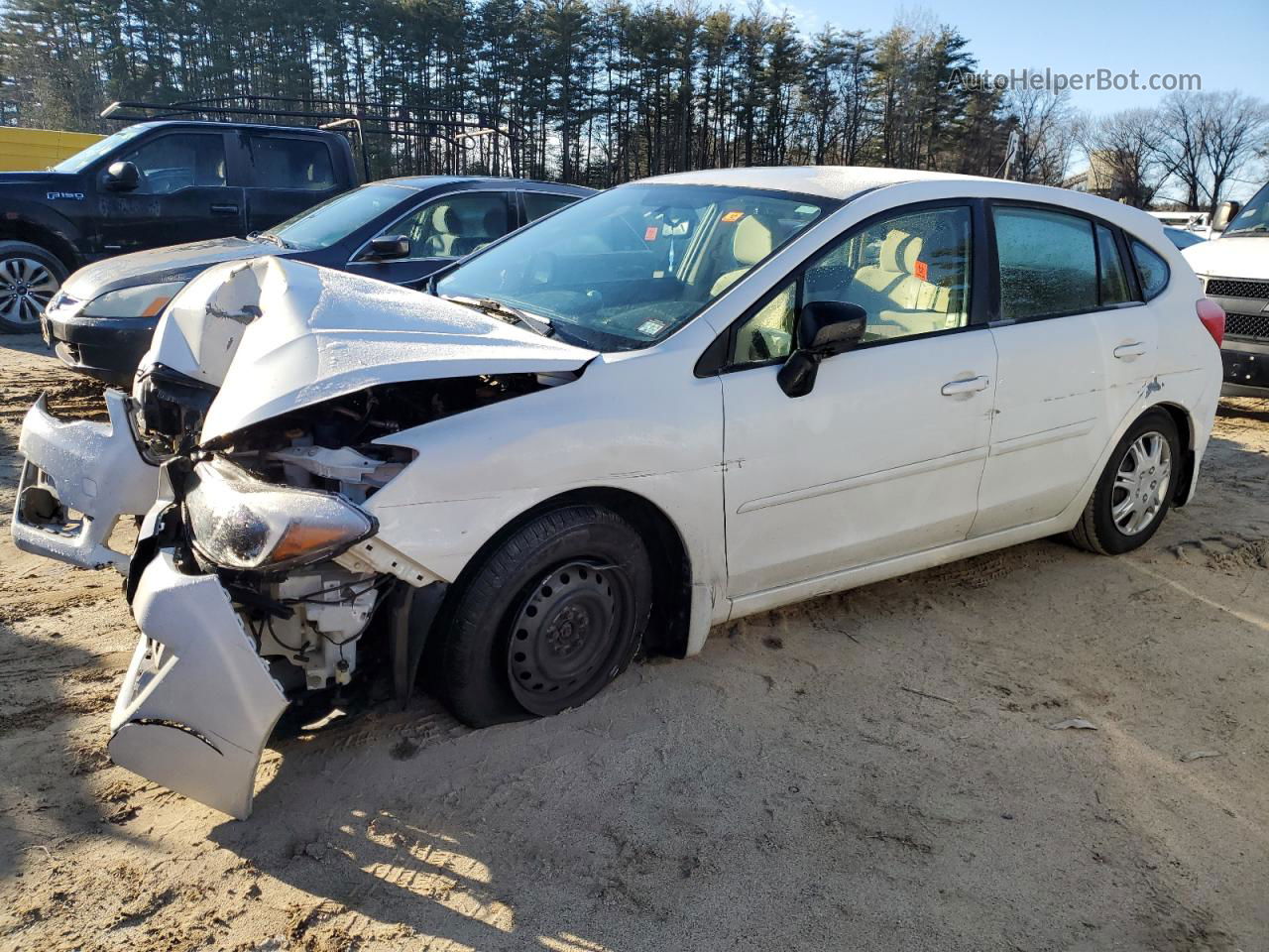 2016 Subaru Impreza  White vin: JF1GPAA62G8222902