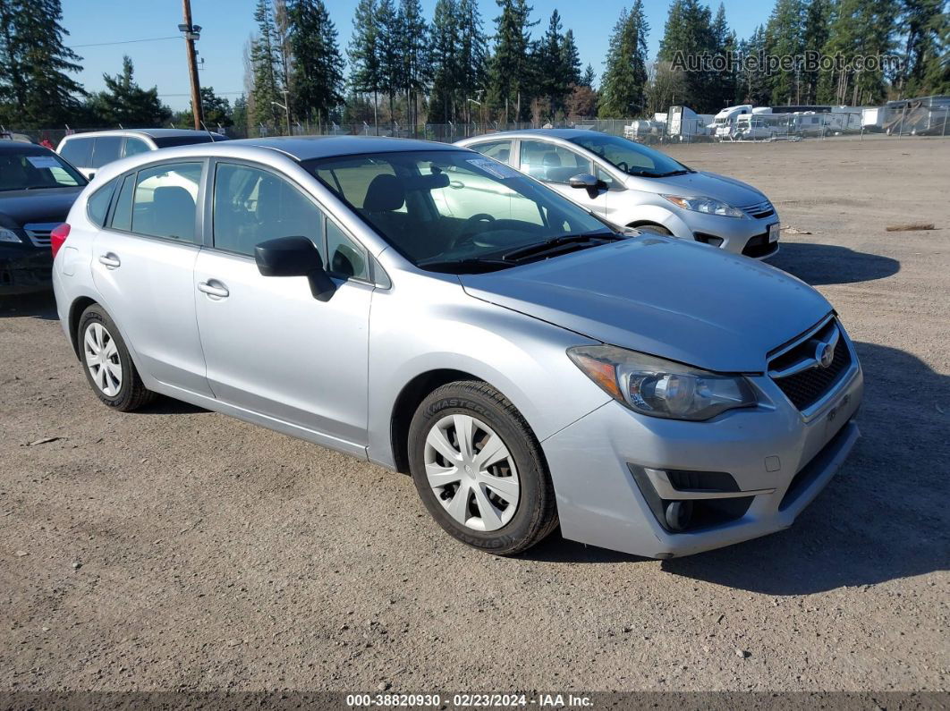 2016 Subaru Impreza 2.0i Silver vin: JF1GPAA62G9318765