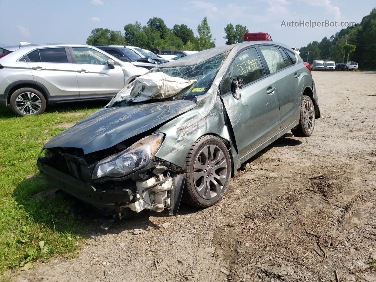 2016 Subaru Impreza  Teal vin: JF1GPAA62GH254877