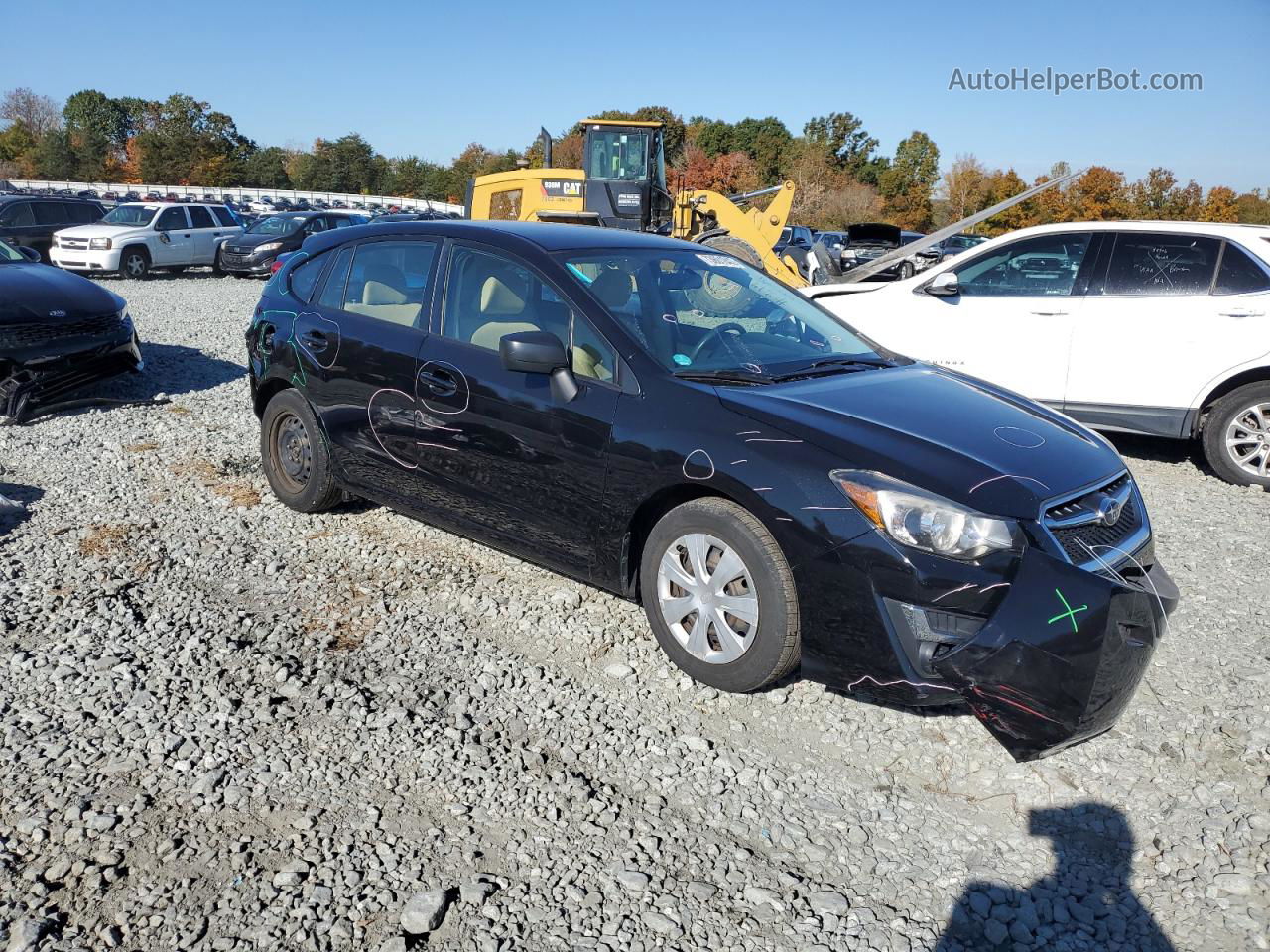 2016 Subaru Impreza  Черный vin: JF1GPAA63G8272871