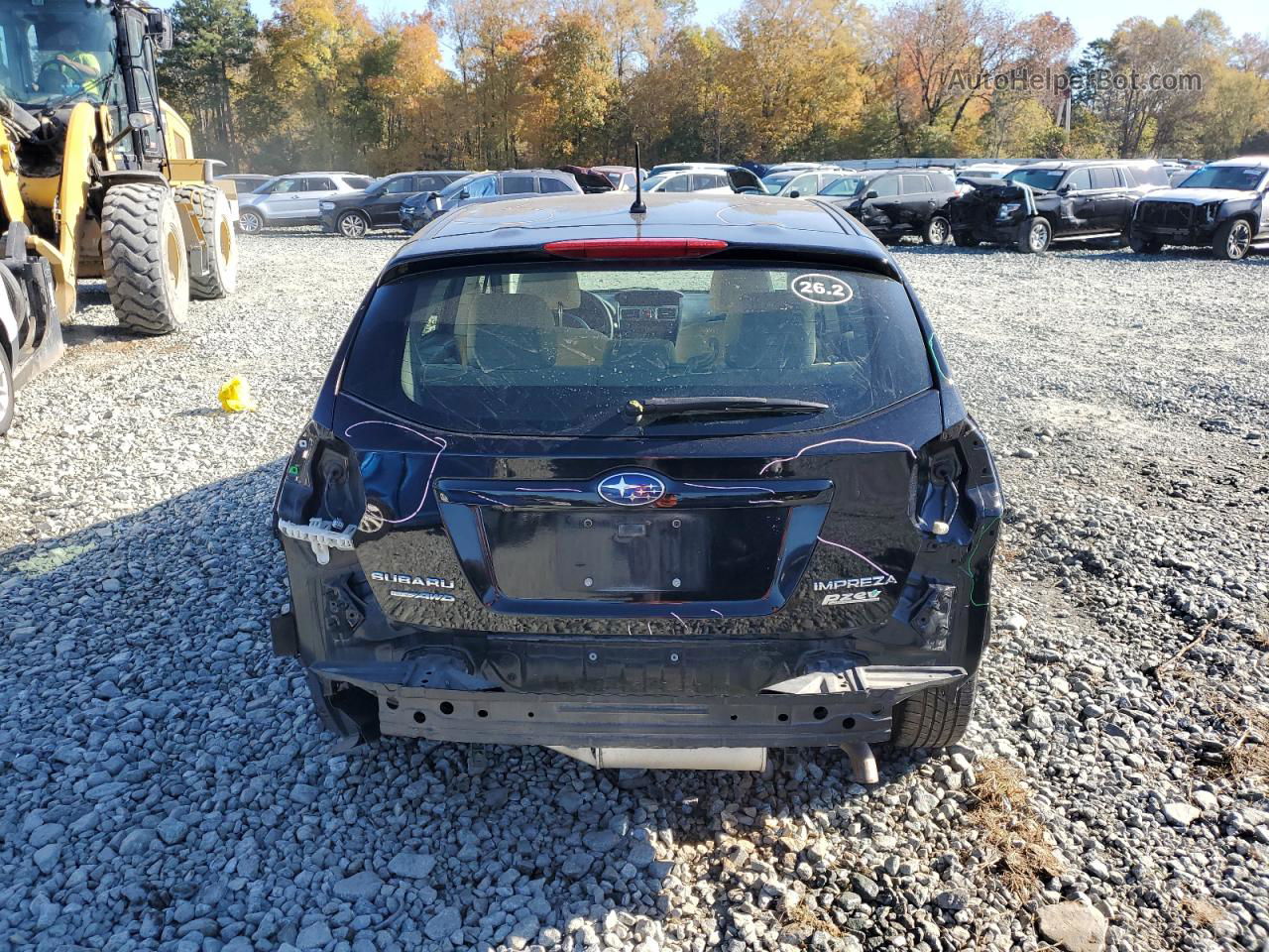 2016 Subaru Impreza  Black vin: JF1GPAA63G8272871