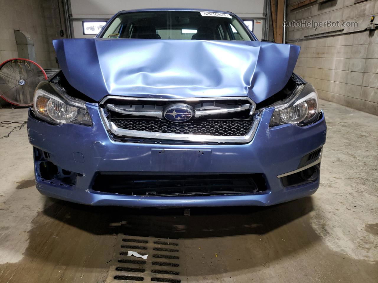 2016 Subaru Impreza  Blue vin: JF1GPAA63G8315346