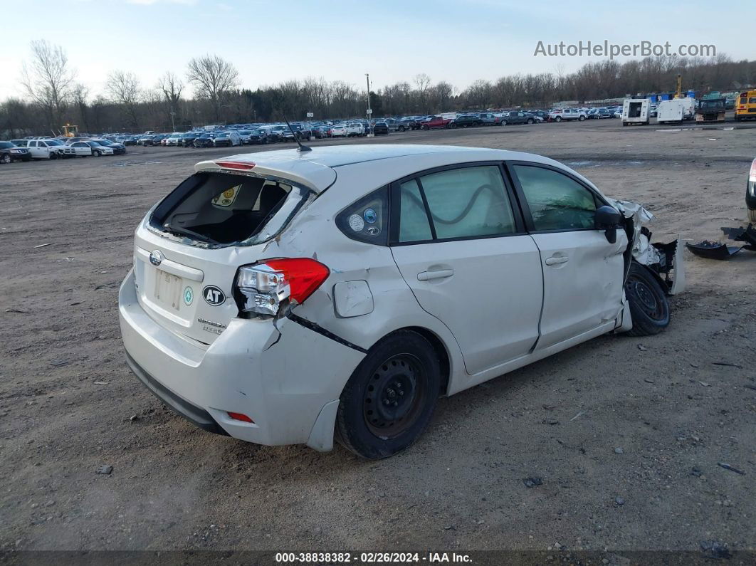 2016 Subaru Impreza 2.0i White vin: JF1GPAA63GH288942