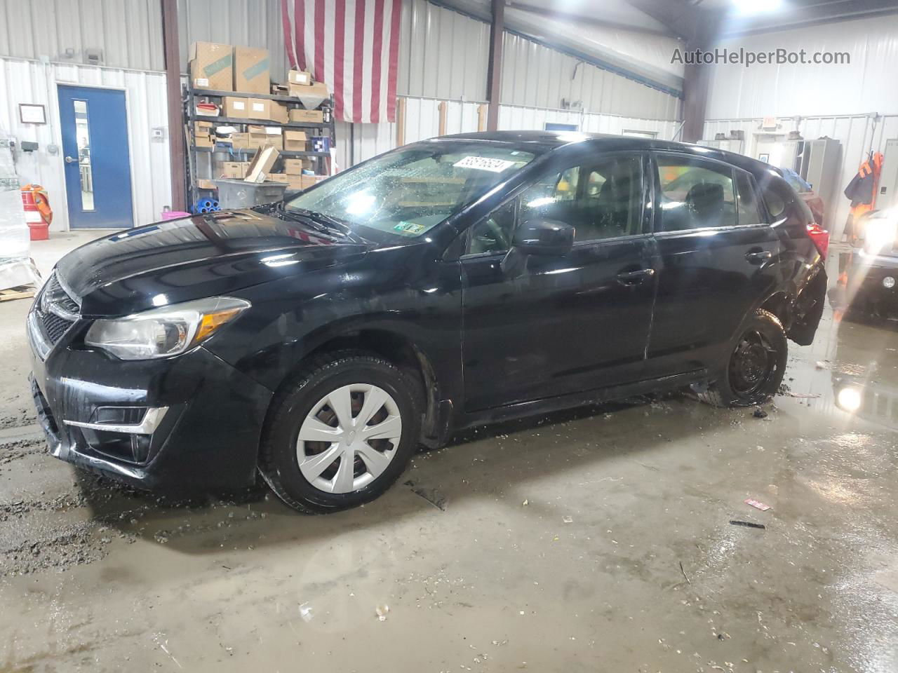 2016 Subaru Impreza  Black vin: JF1GPAA63GH298211