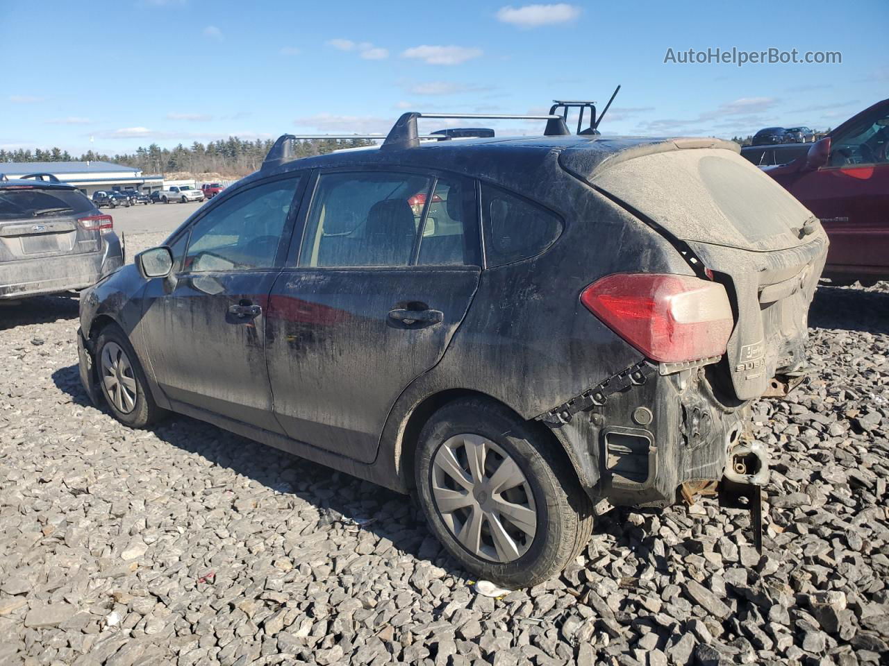 2016 Subaru Impreza  Black vin: JF1GPAA63GH298693