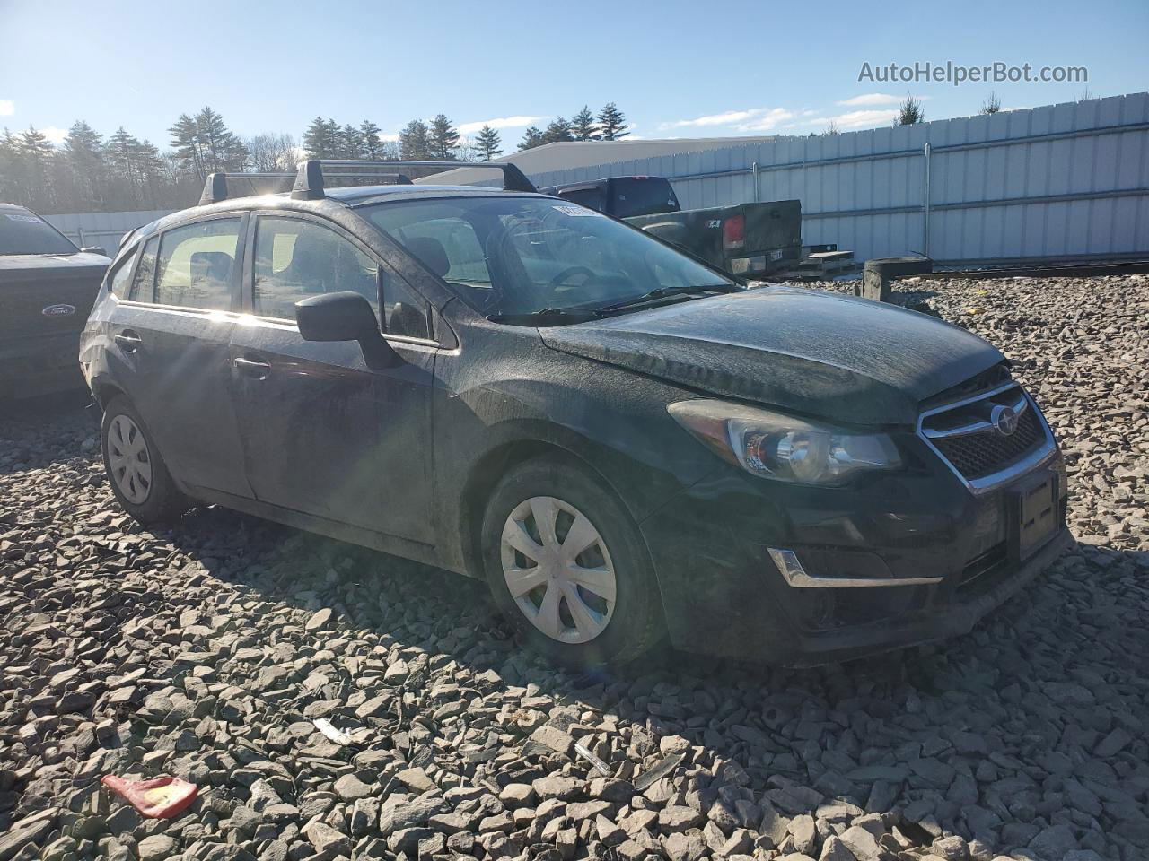 2016 Subaru Impreza  Black vin: JF1GPAA63GH298693