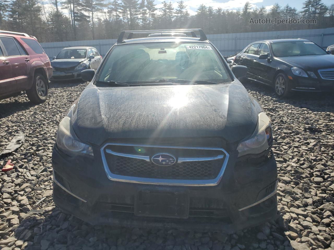 2016 Subaru Impreza  Black vin: JF1GPAA63GH298693