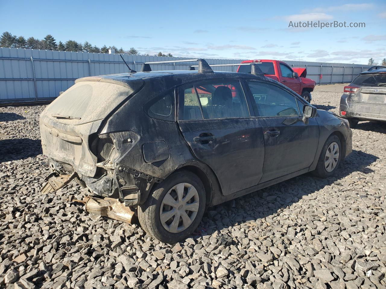 2016 Subaru Impreza  Black vin: JF1GPAA63GH298693