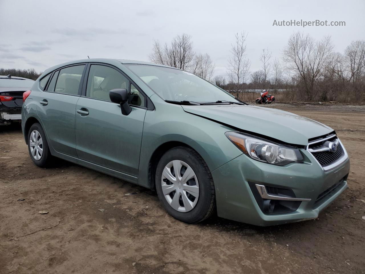 2016 Subaru Impreza  Green vin: JF1GPAA63GH317744