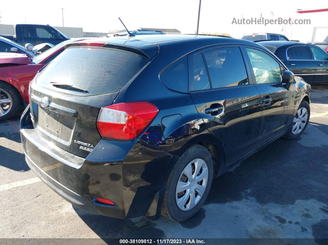 2016 Subaru Impreza 2.0i Black vin: JF1GPAA64G8226658