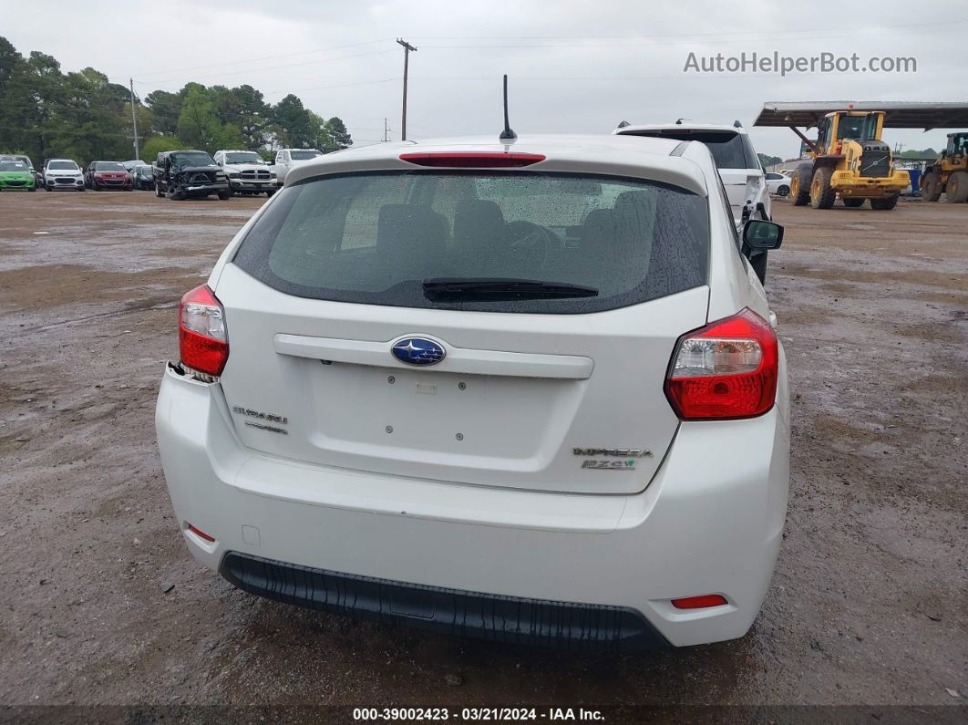 2016 Subaru Impreza 2.0i White vin: JF1GPAA64G8323598