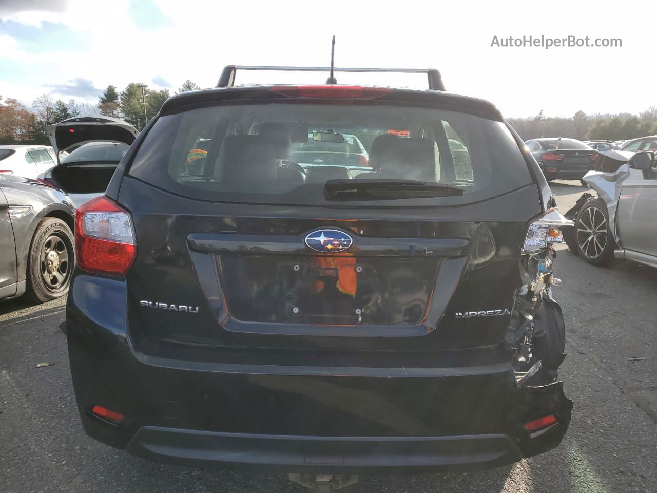 2016 Subaru Impreza  Black vin: JF1GPAA64G8334665