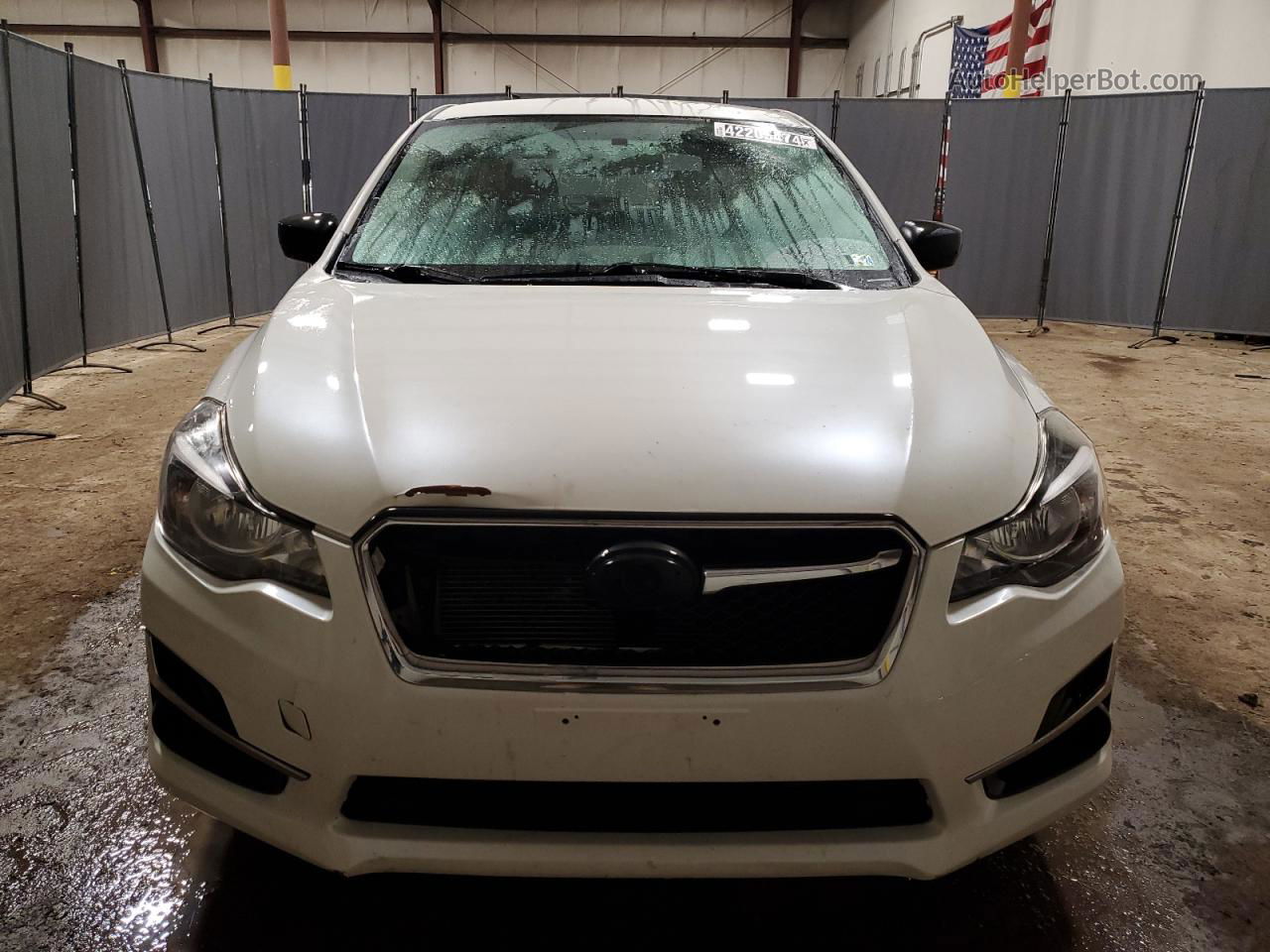 2016 Subaru Impreza  White vin: JF1GPAA64G9227500