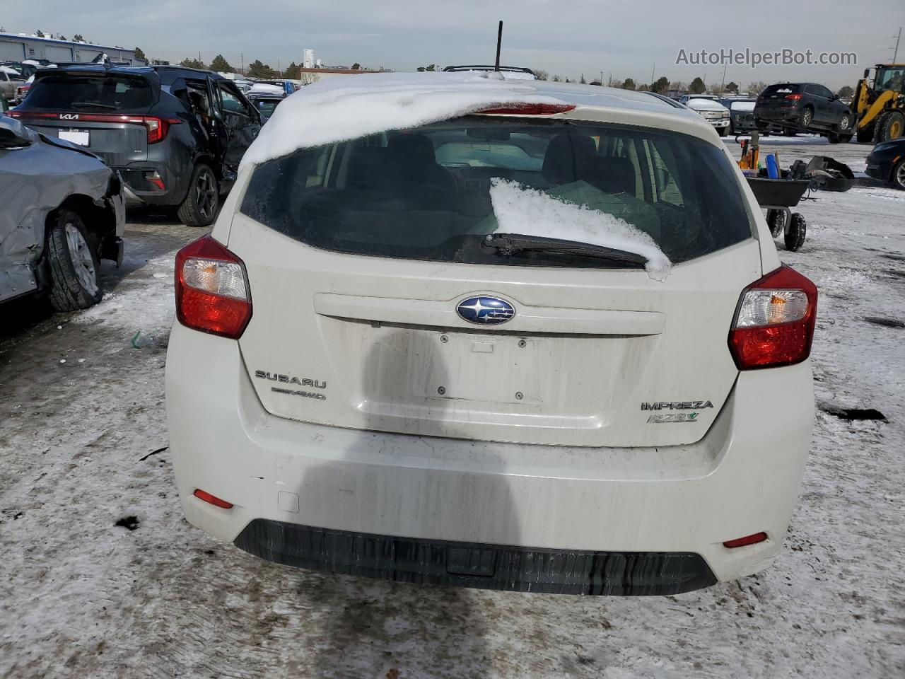 2016 Subaru Impreza  White vin: JF1GPAA64G9349645