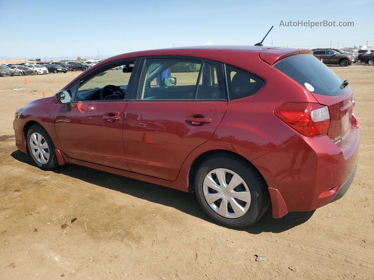 2016 Subaru Impreza  Maroon vin: JF1GPAA64GG289569