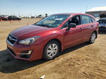 2016 Subaru Impreza  Maroon vin: JF1GPAA64GG289569