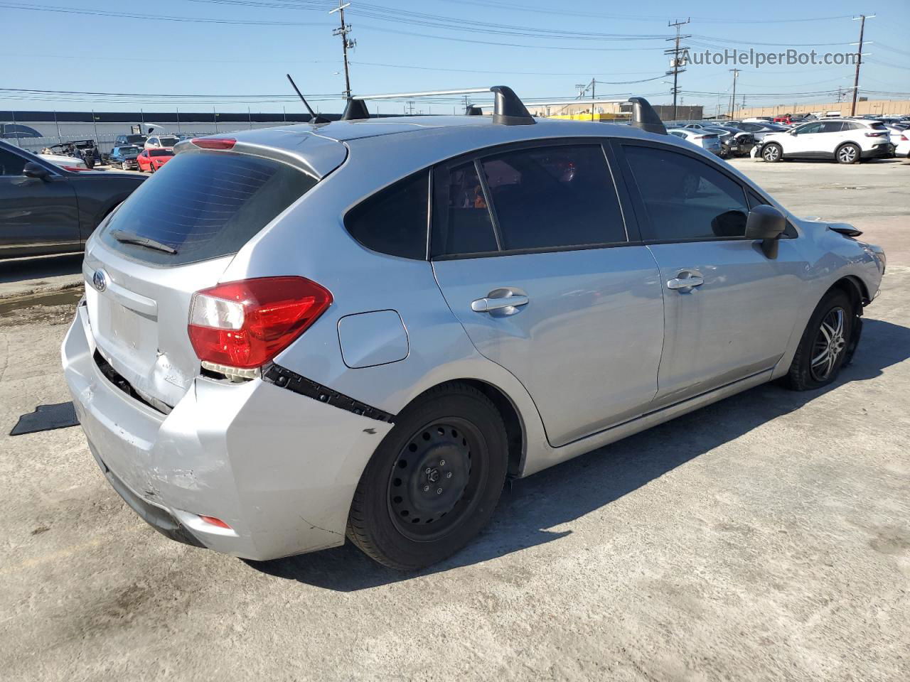 2016 Subaru Impreza  Silver vin: JF1GPAA66G8329242