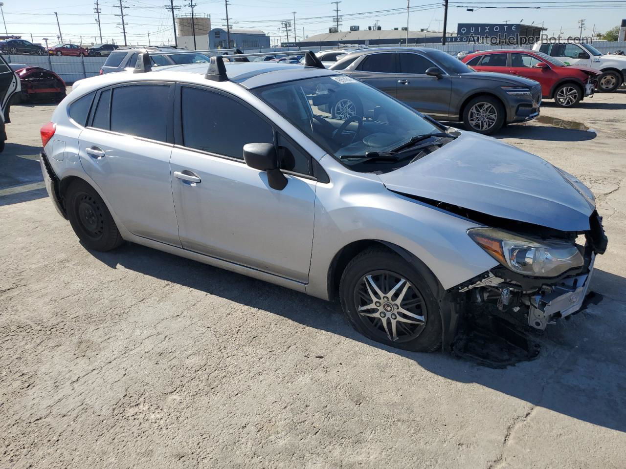 2016 Subaru Impreza  Silver vin: JF1GPAA66G8329242