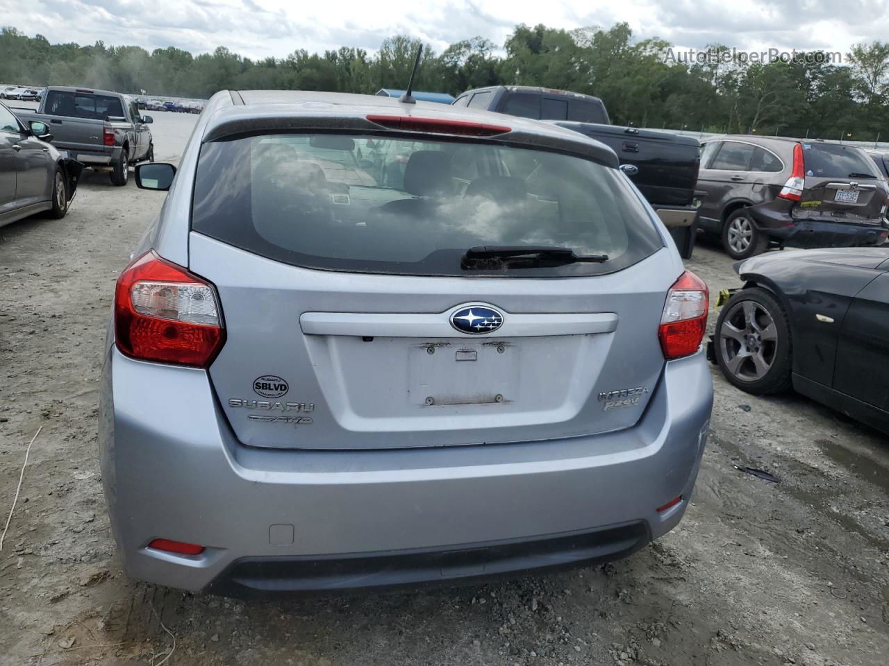 2016 Subaru Impreza  Silver vin: JF1GPAA66G9233959