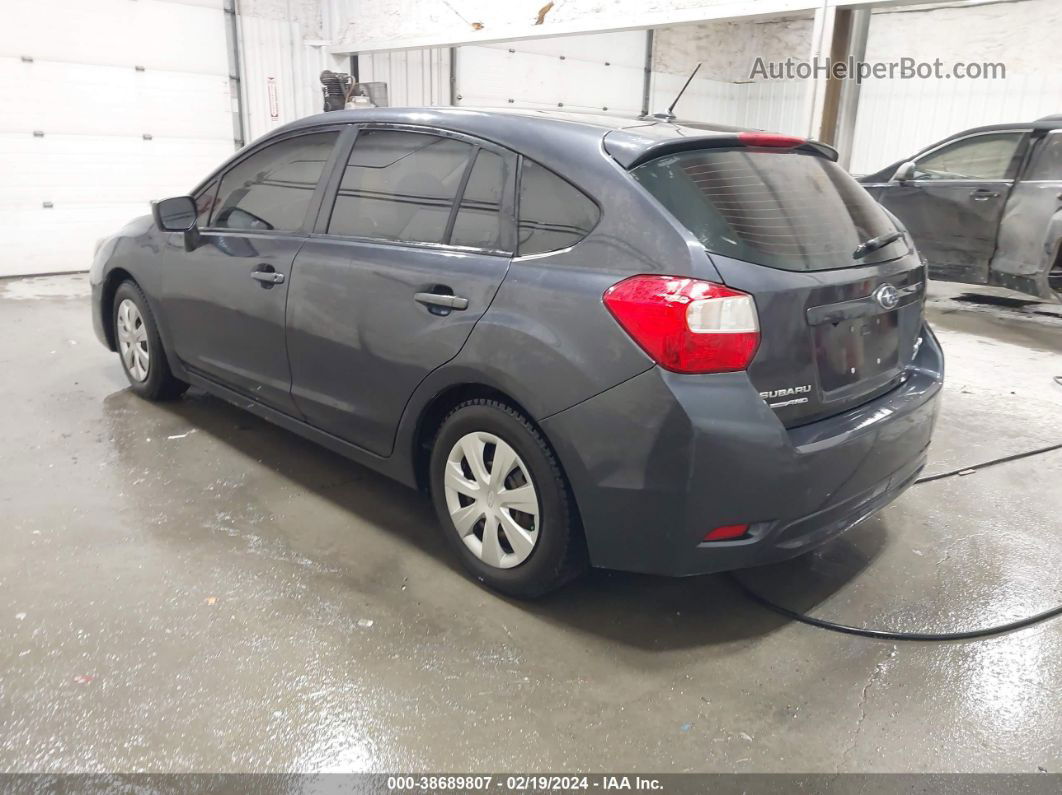 2016 Subaru Impreza 2.0i Gray vin: JF1GPAA66GH301294