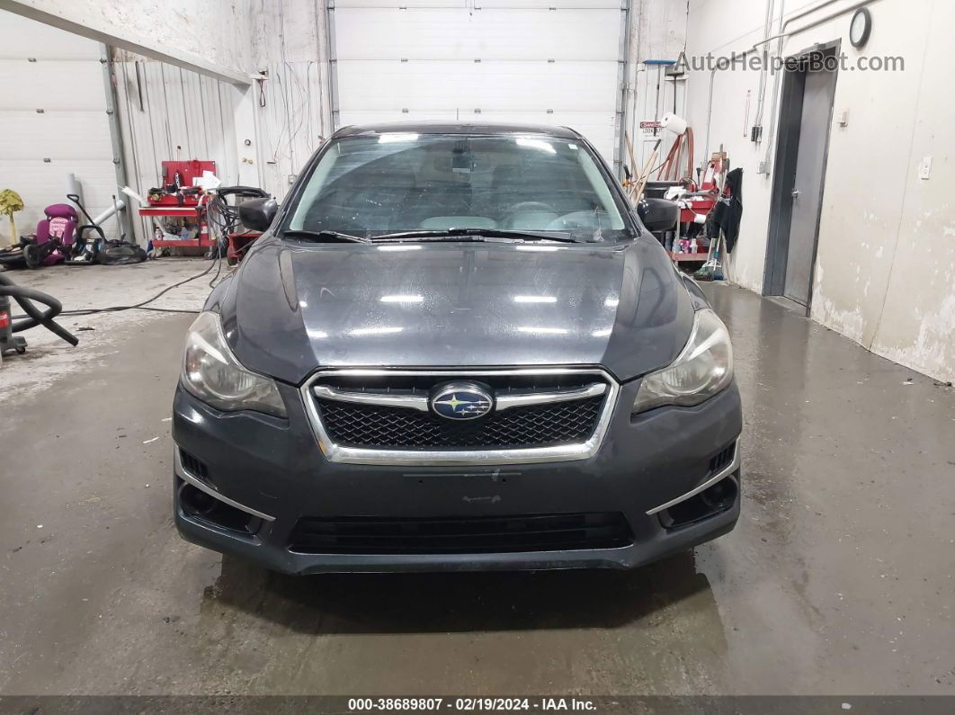 2016 Subaru Impreza 2.0i Gray vin: JF1GPAA66GH301294