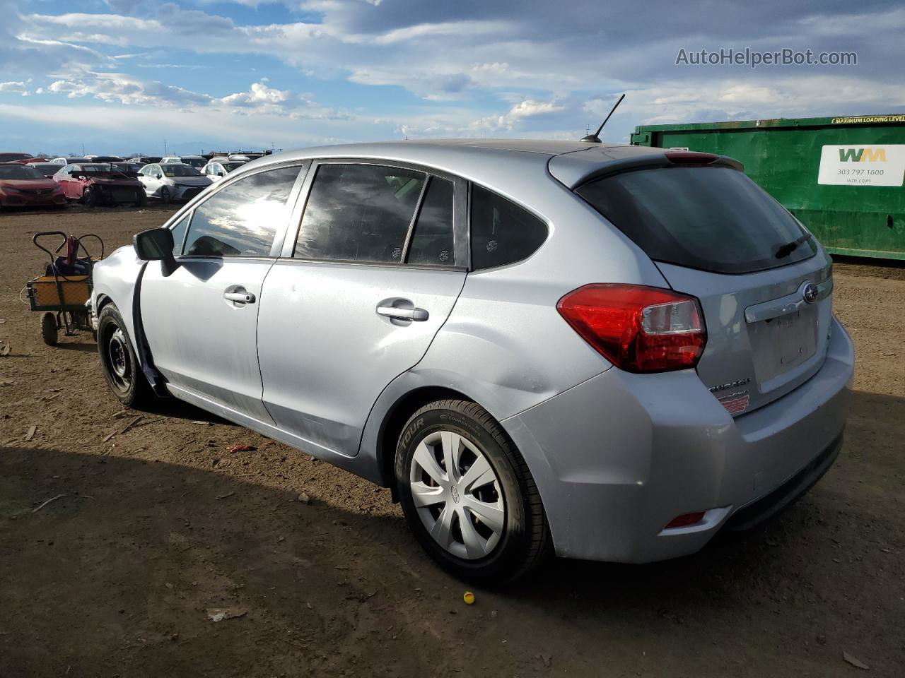 2016 Subaru Impreza  Silver vin: JF1GPAA66GH311064