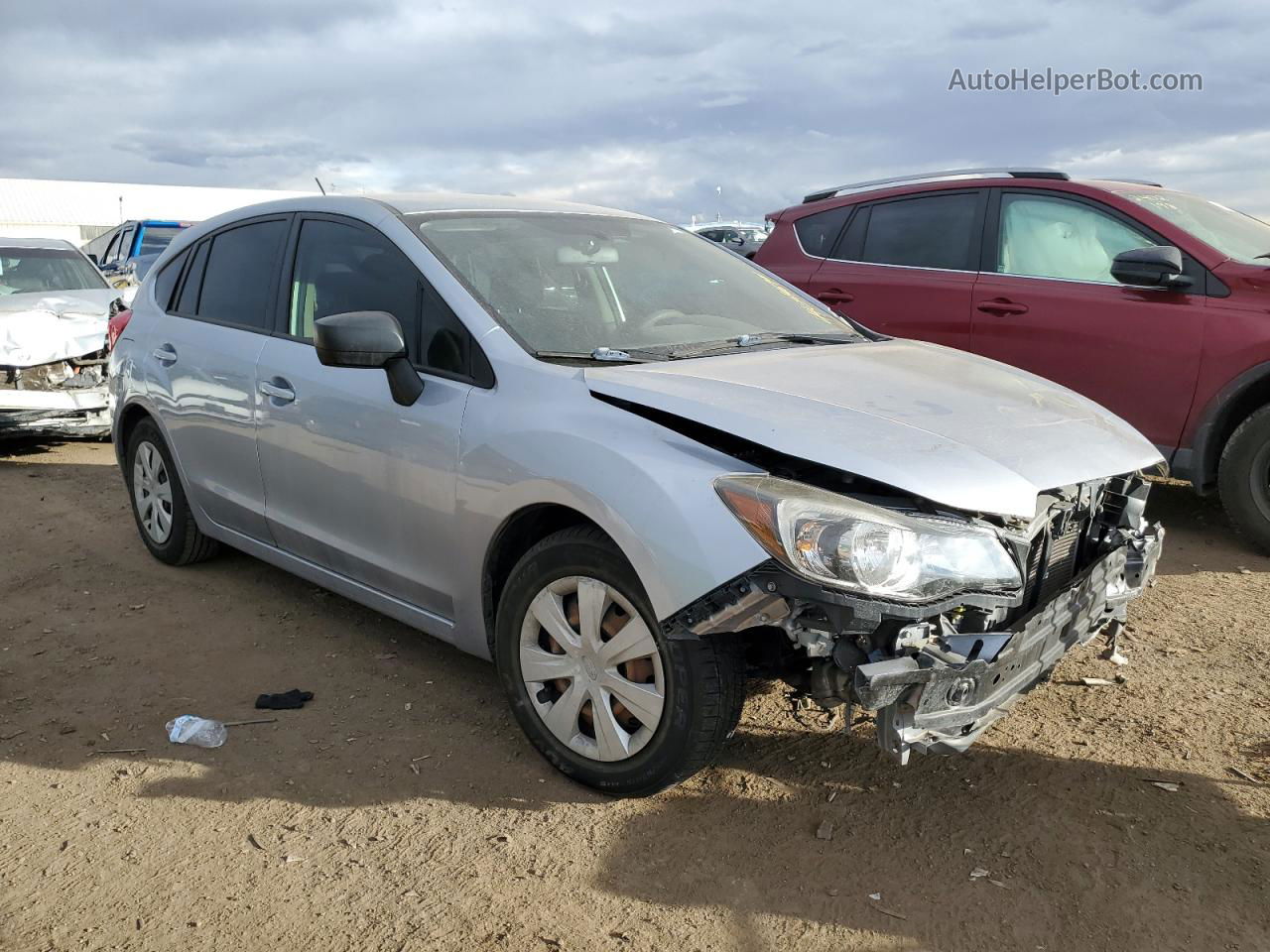 2016 Subaru Impreza  Silver vin: JF1GPAA66GH311064