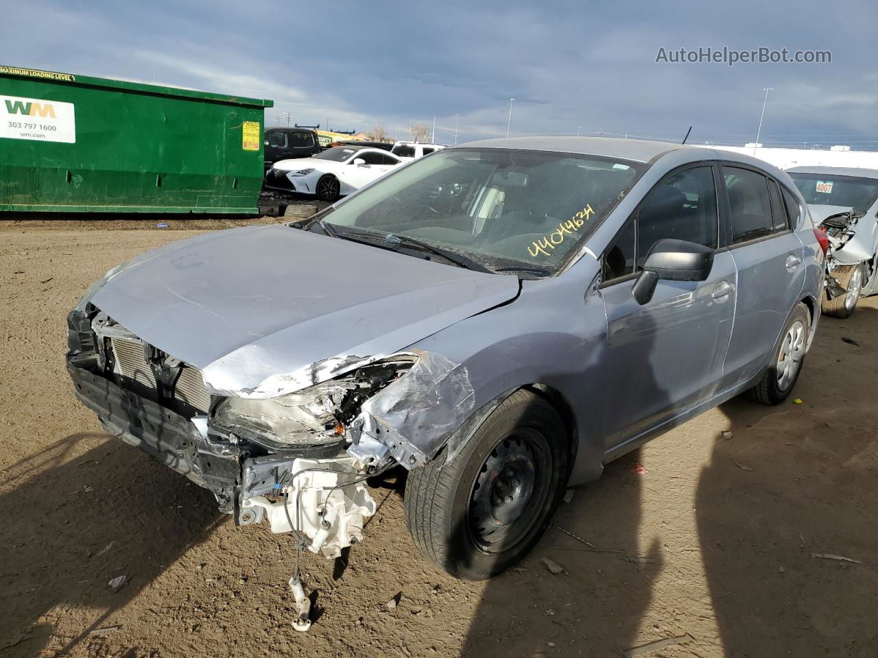 2016 Subaru Impreza  Silver vin: JF1GPAA66GH311064