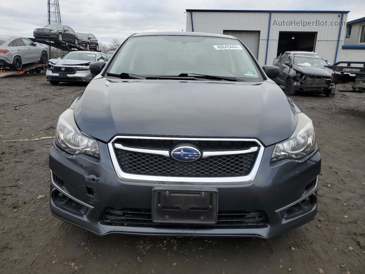 2016 Subaru Impreza  Gray vin: JF1GPAA68G8209359