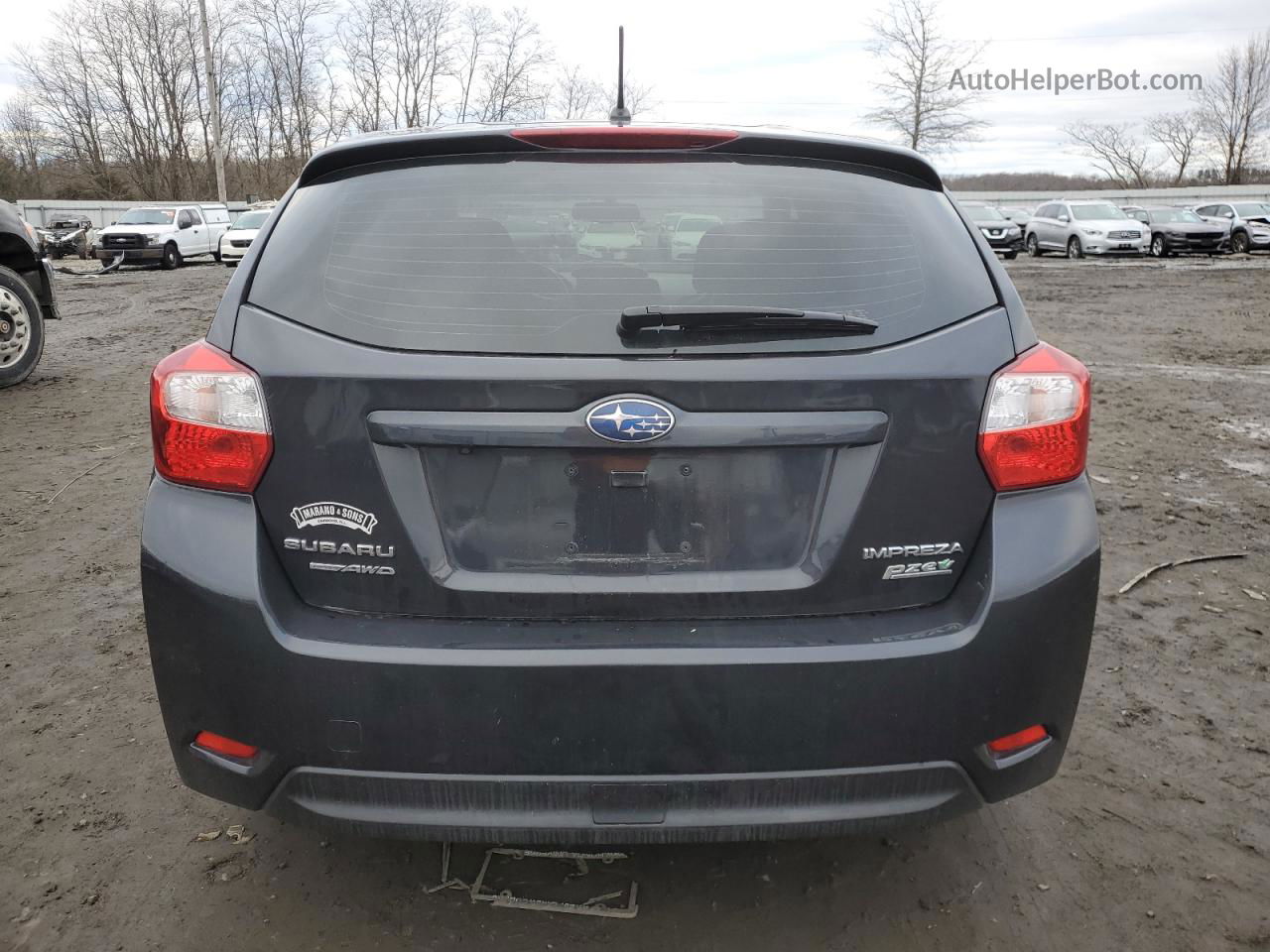 2016 Subaru Impreza  Gray vin: JF1GPAA68G8209359