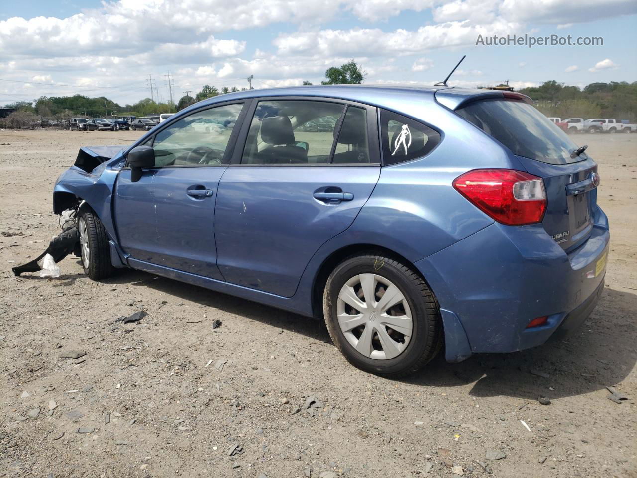 2016 Subaru Impreza  Blue vin: JF1GPAA68G8269562